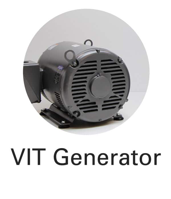 Close up of an American Rotary VIT generator.